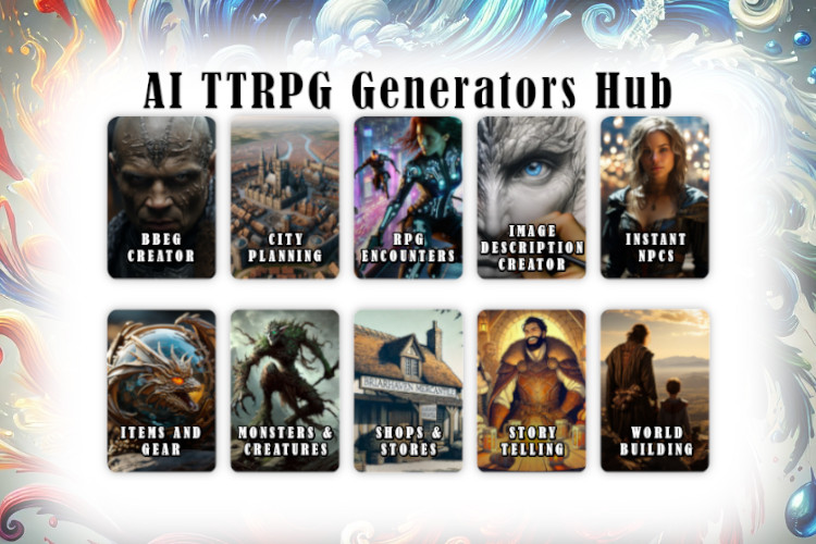 AI TTRPG Generator Hub